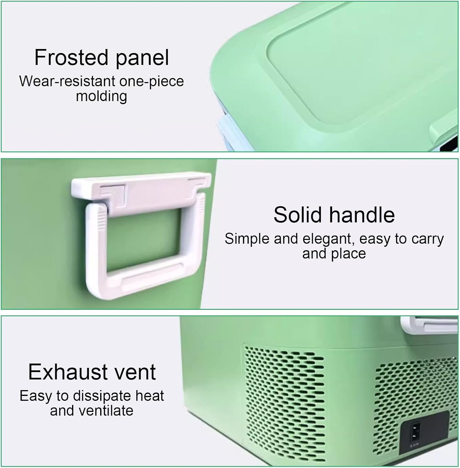 12 Volt Refrigerators, Portable Refrigerator Freezer Fridge Cooler, Car Fridge with Compressor,12V/24V DC 110～240 Volt AC