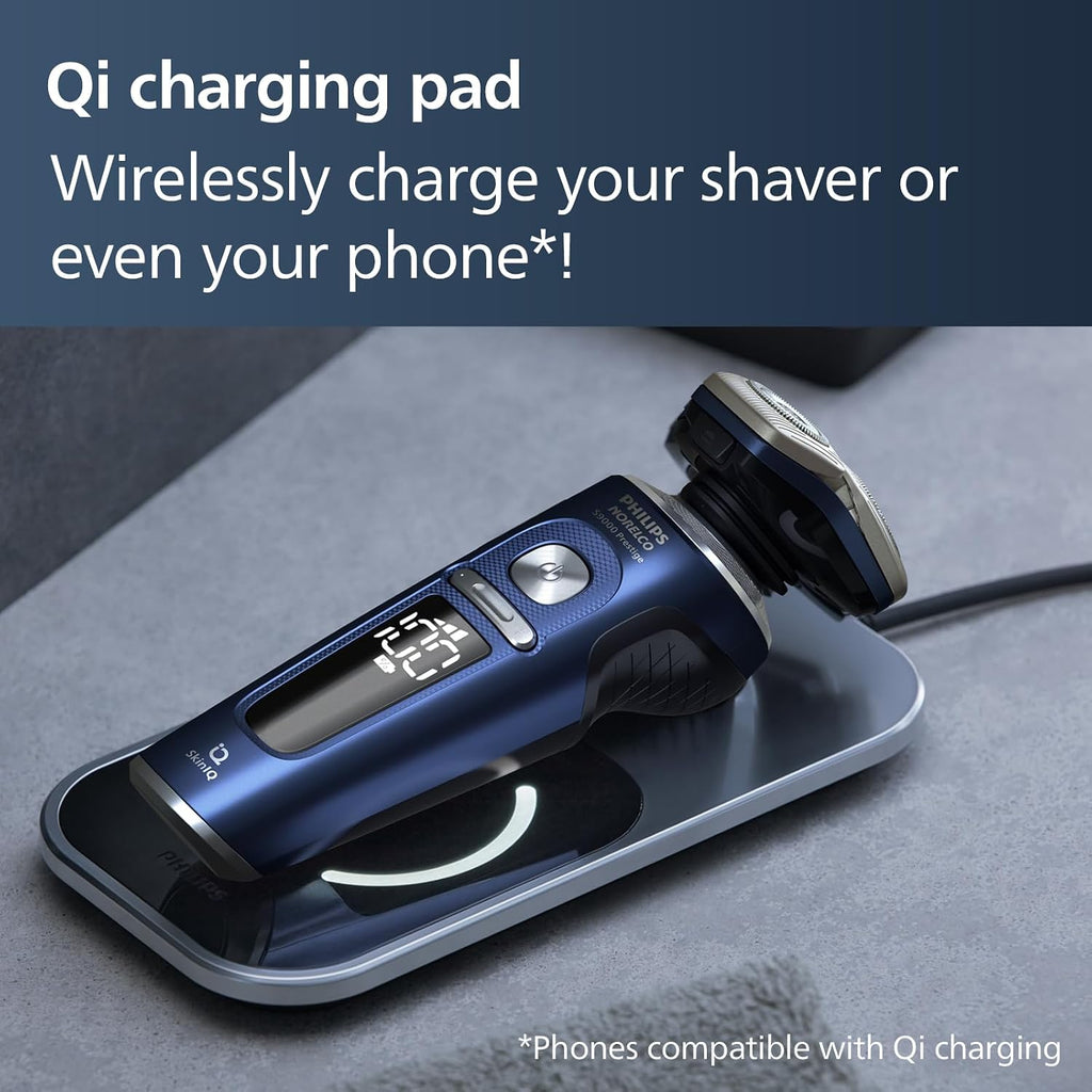 Philips Norelco Home & Away Shave Duo Includes Philips Norelco 9000 Prestige Space Grade Edition (SP9886/89) + Compact Shaver (PQ888/81)