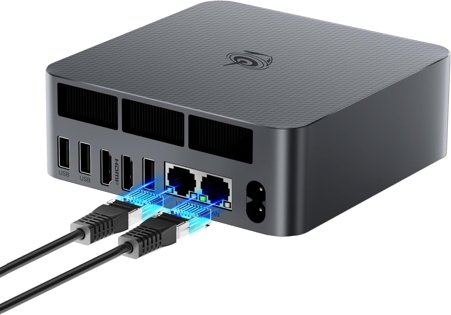 Beelink Mini PC EQR5 5625U AMD Ryzen 5 Processor(6C/12T, up to 4.3GHz), Micro Computer 16GB DDR4 500GB SSD Built-in PSU, Mini Computers Dual HDMI/4K 60Hz/WiFi6/BT5.2 Home/Office/HTPC