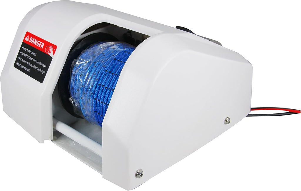 Pactrade Marine Pontoon Electric Anchor Windlass Salt Water up to 20 LB Anchor
