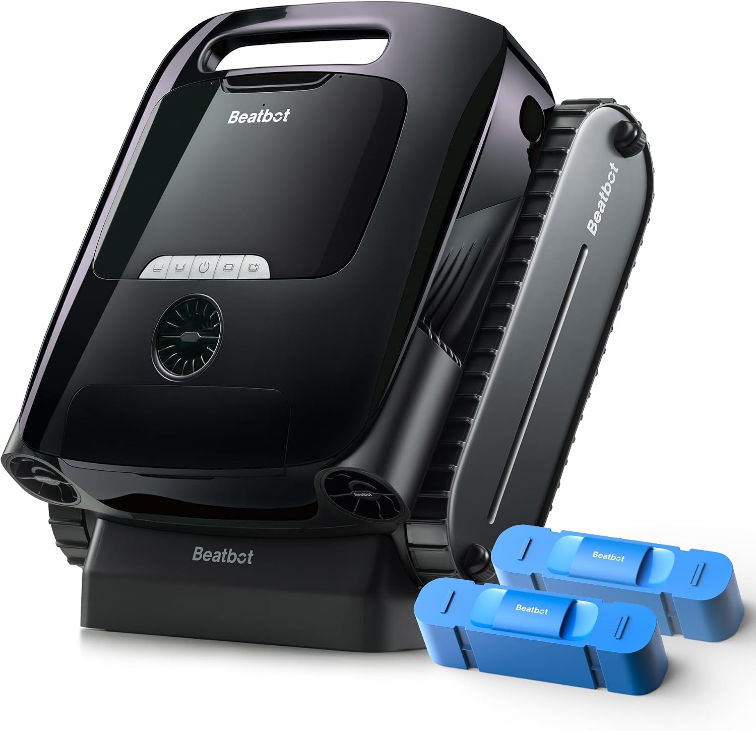 Beatbot AquaSense 2 Pro Pool Vacuum Robot with Clarifying Agent Kit-Unmatched 5-in-1 Cleaning, Clean Water Surface with Remote Navigation, Surface Parking, Clarifies Water, for Pools up to 3,875 Sq.ft