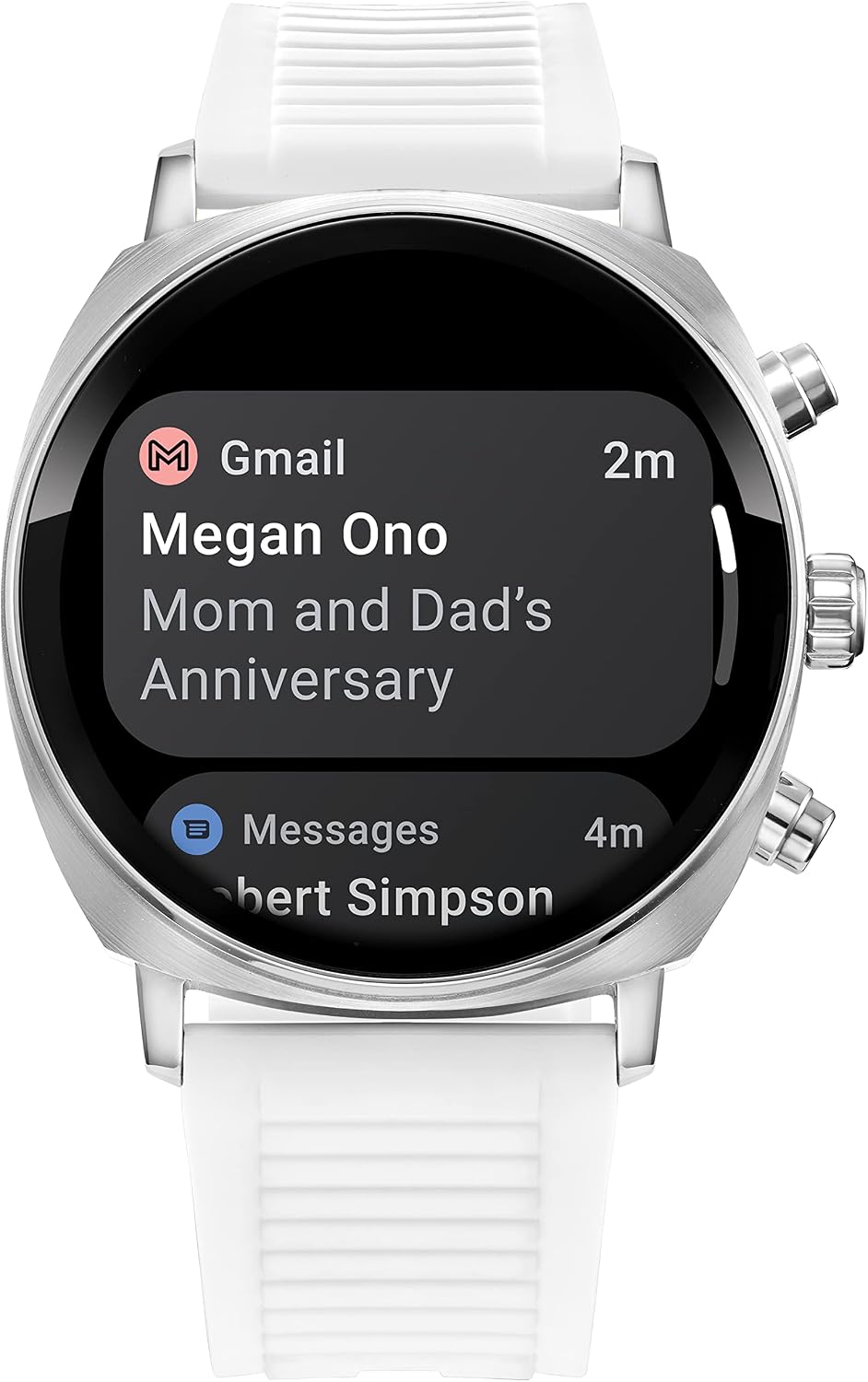Citizen CZ Smart PQ2 41MM Unisex Smartwatch with YouQ App with IBM Watson® AI and NASA Research, Wear OS by Google, HR, GPS, Fitness Tracker, Amazon Alexa™, iPhone Android Compatible, IPX6 Rating