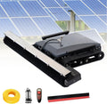 Solar Panel Cleaning Robot, 130cm Brush Width, 15° Slopes, 1170m2/h Efficiency, Auto 90° Turn with Remote Control, Dry/Wet Cleaner for PV Maintenance