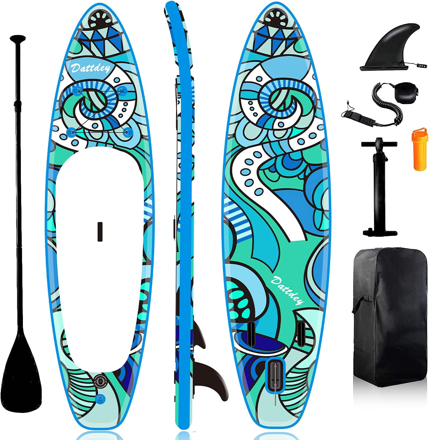 Paddle Board Inflatable Paddle Boards for Adults - inflatable paddle board 10ft×28in×4in Stand Up Paddle Board for Adults Inflatable SUP paddleboard blow up paddle board Package with All Accessories