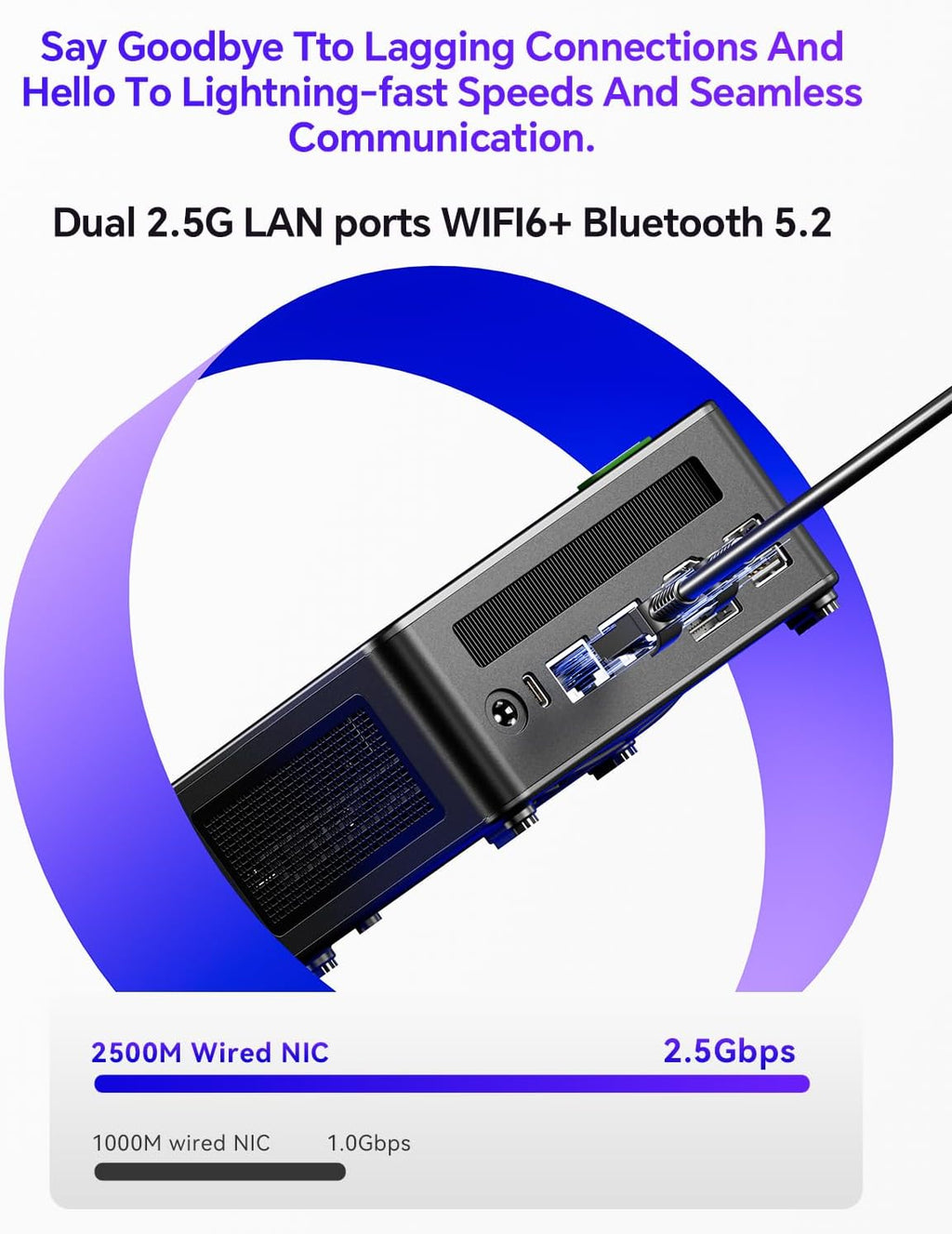 AOOSTAR GEM12 + AMD R7 PRO 8845HS Mini PC, Barebone Mini Gaming PC with OCULINK/ 2*USB4/HD2.1/1 xDP 1.4, 2X 2.5G LAN,2*M.2 Slots,Support Openclaw