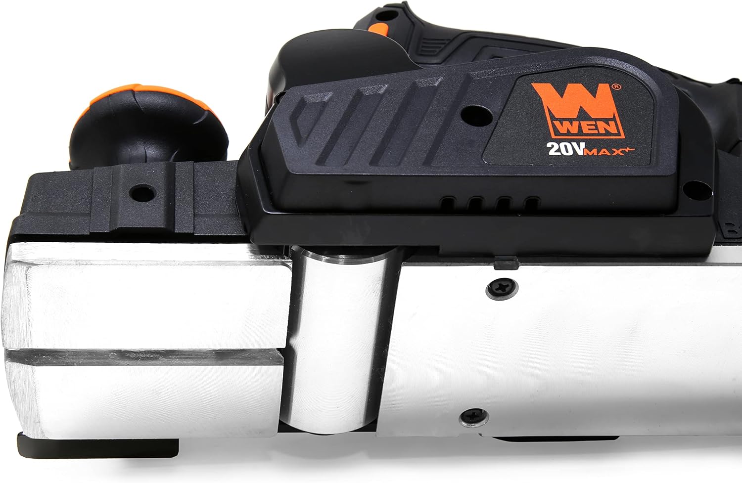WEN Cordless Planer, Brushless with 3-1/4-Inch Blade, 20V Max 4.0 Ah Lithium-Ion Battery and Charger (20653)