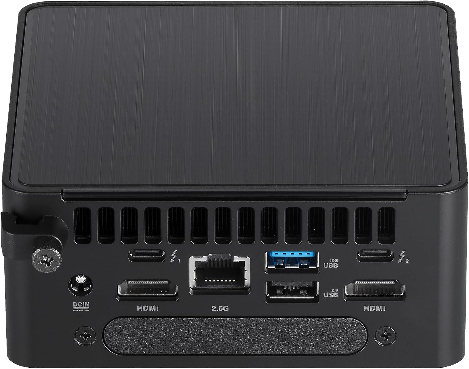 ASUS NUC 14 Pro Slim Barebone with Intel 14th Gen Core Ultra 7 155H (NPU Support), Up to 96GB DDR5 RAM, Dual Storage Design, Thunderbolt 4, Wi-Fi 6E & Bluetooth 5.3, with VESA Mount
