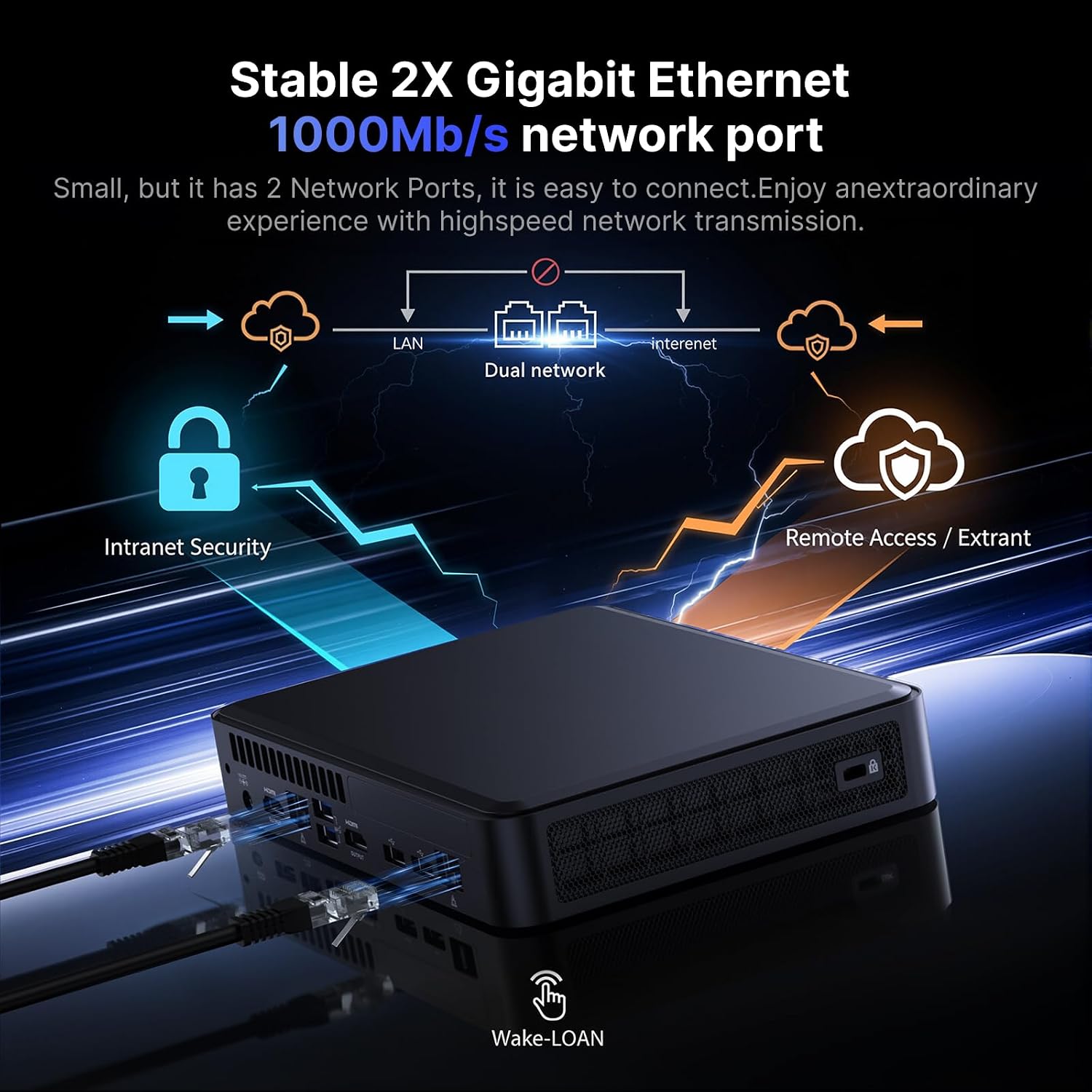 Intel NUC NUC8V7CB8N Slim Mini PC 8GB DDR3 RAM & 256GB SSD Versatile Computers with Intel Core i7-8665U Processor, Support HDMI Dual 4K UHD/Bluetooth 5.1/Windows 11 Pro preinstalled