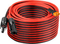 10AWG 75FT Solar to XT60i Extension Cable 3 6 10 35 50 75 100FT Heavy Duty Adapter Cable Connector XT60i Wire for Portable Power Station, Solar Panel, RV, Battery