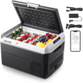 VEVOR 12 Volt Car Refrigerator, 42.3QT/40L Car Fridge, Portable Electric Cooler with -4℉~68℉ Adjustable Temperature, 12/24V DC and 100-240V AC Compressor Freezer for Outdoor, Camping, Travel, RV