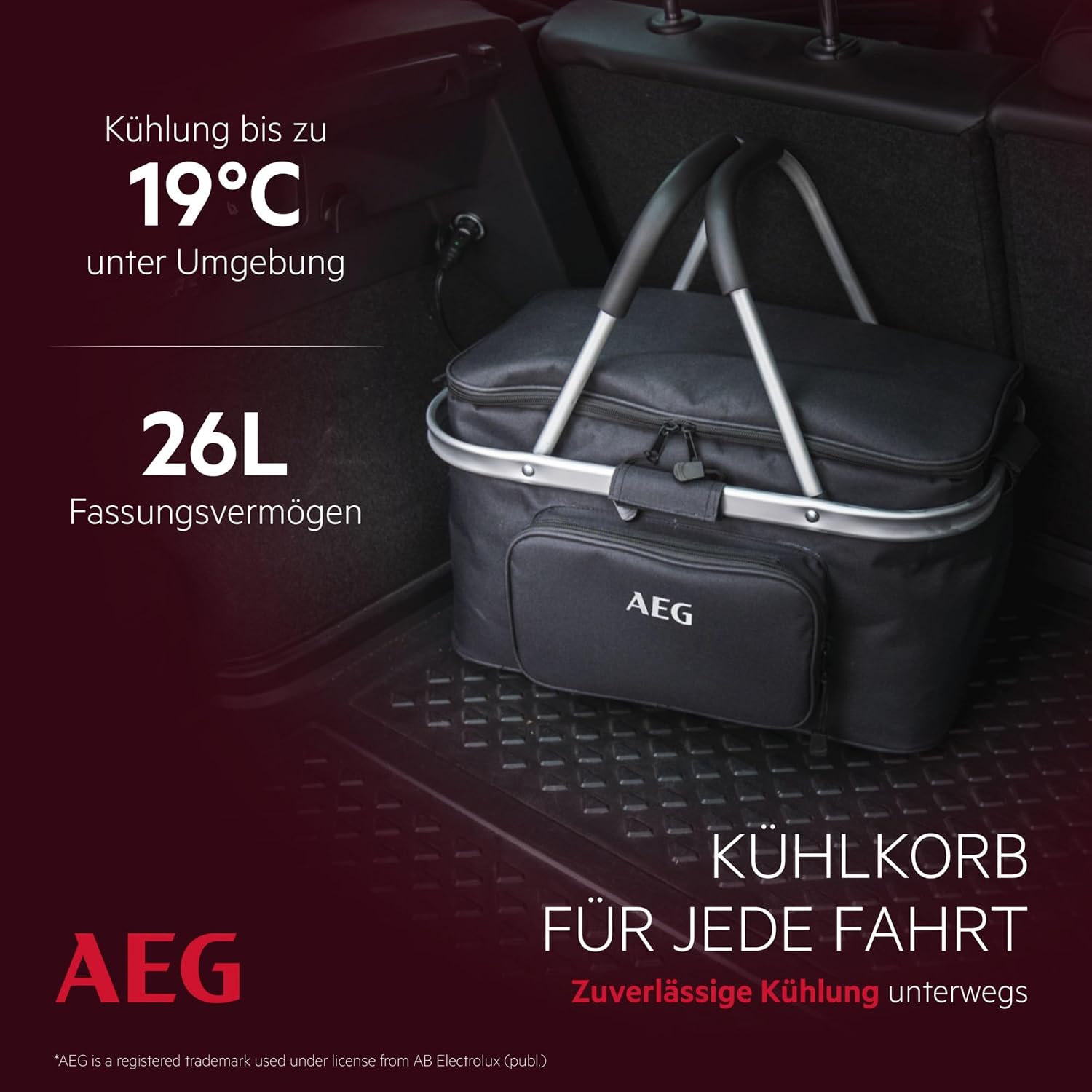 AEG Portable Cooler Bag 26L Khlkorb KS26