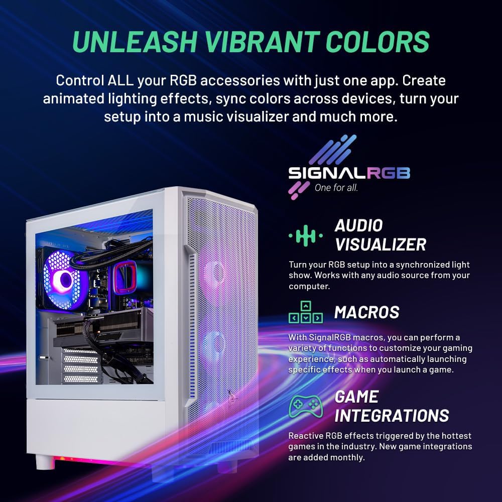 Skytech Gaming Archangel Gaming PC, Intel i7 14700F 2.1GHz, NVIDIA RTX 5060 Ti 16GB, 1TB Gen4 NVMe SSD, 16GB DDR5 RAM 6000, 650W Gold PSU, 360 ARGB AIO, Wi-Fi, Win 11, Desktop
