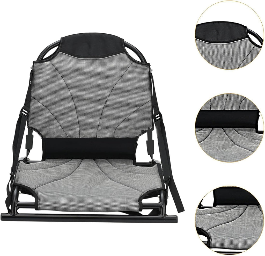 Colaxi Kayak Seat with Backrest Support Versatile Replacement Portable Foldable Fishing Seat