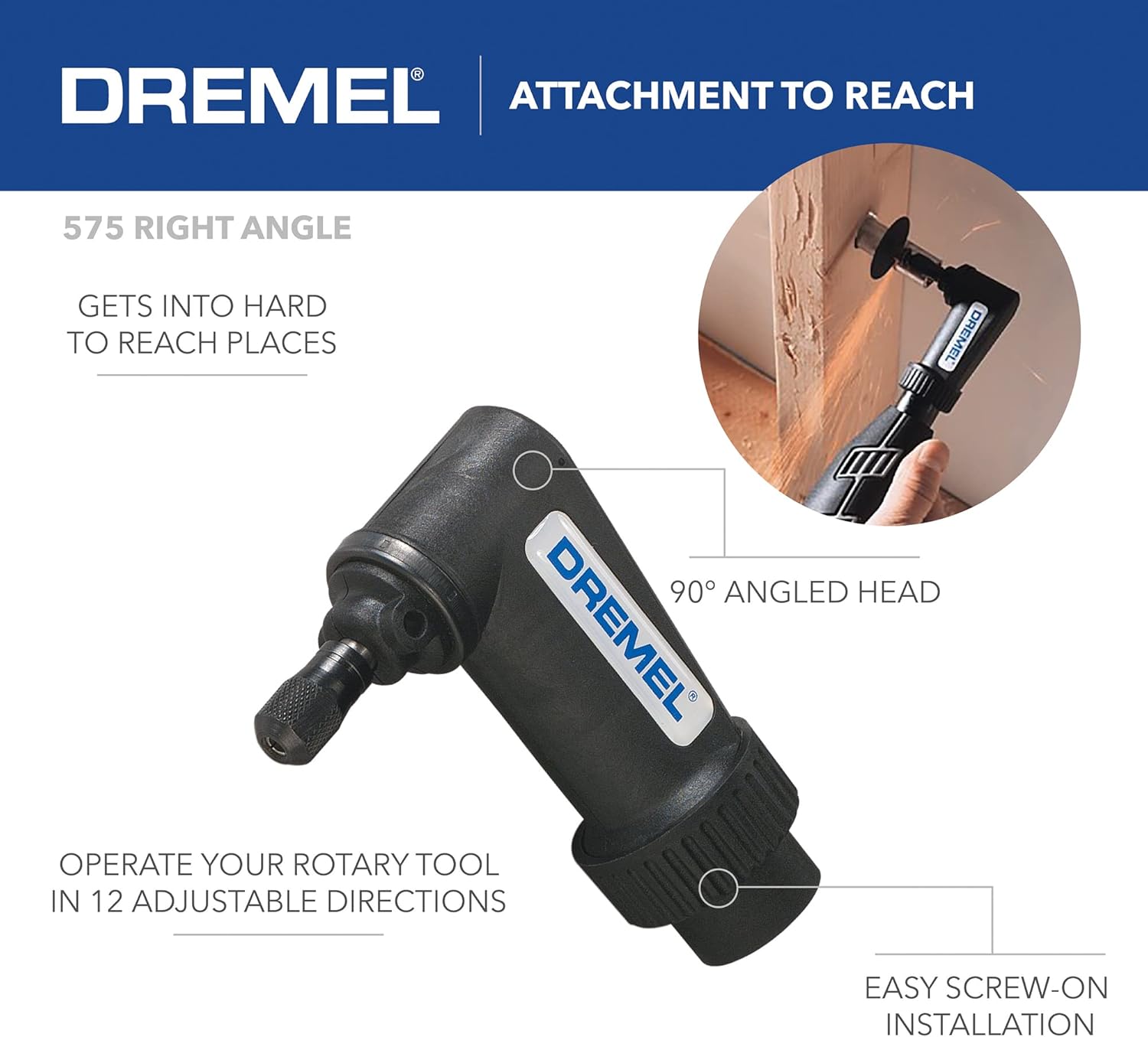 Dremel 4300-9/64 Versatile Rotary Tool Kit with Flex Shaft - 9 Attachments & 64 Accessories - Ideal for Engraving, Etching, Sanding, and Polishing