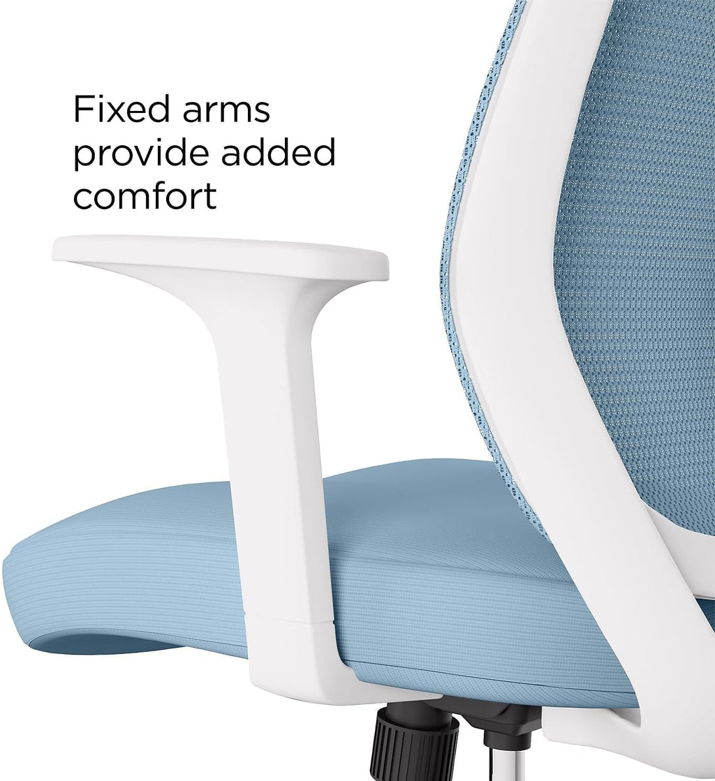 Staples Ergonomic Task Chair, Fabric, Ergonomic, Swivel