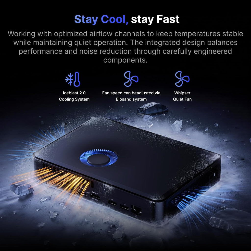 Intel NUC NUC8V7CB8N Slim Mini PC 8GB DDR3 RAM & 256GB SSD Versatile Computers with Intel Core i7-8665U Processor, Support HDMI Dual 4K UHD/Bluetooth 5.1/Windows 11 Pro preinstalled