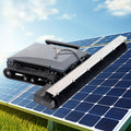 Industrial Solar Panel Cleaning Robot with Remote, 130cm Brush Width, 4-5H Runtime, 1170m2/h Efficiency, Max 15° Incline, Dry/Wet Cleaner for Solar Farms