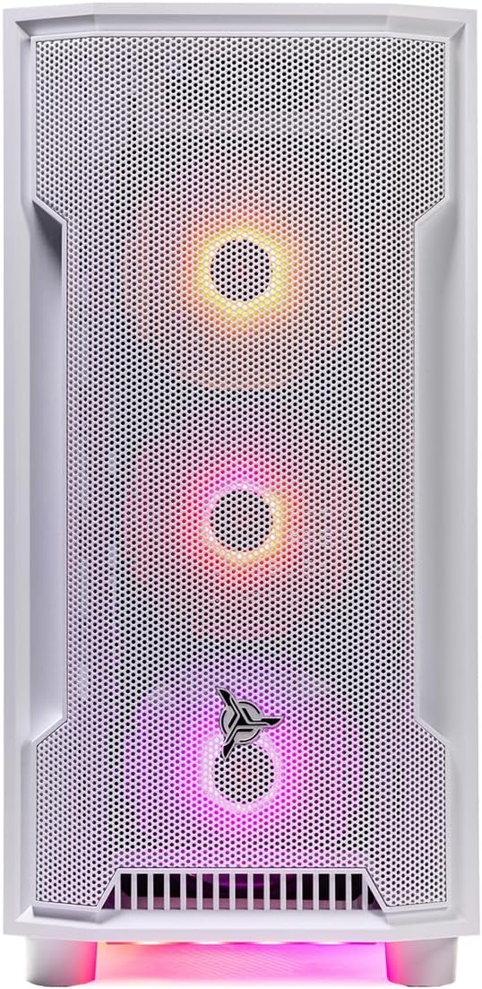 Skytech Gaming Archangel Gaming PC, AMD Ryzen 7 5700 3.7GHz, NVIDIA RTX 5060 Ti 8GB VRAM, 1TB NVMe SSD, 16GB DDR4 RAM 3200, 650W Gold PSU, WI-FI 5, Windows 11, Desktop