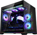 Ocean Park Gaming PC Desktop -AMD Ryzen 5 9600X 6-Core 3.9GHz -GeForce RTX 5060 8GB -32GB DDR5 RAM -1TB PCIe SSD -850W PSU -360mm AIO & APP RGB Fan Control -WiFi & BT -Windows 11 -Black