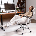 SIHOO Doro C300 Ergonomic Office Chair with Footrest, Ultra Soft 3D Armrests, Dynamic Lumbar Support for Home Office Chair, Adjustable Backrest Desk Chair, Swivel Big and Tall Computer Chair (Grey)