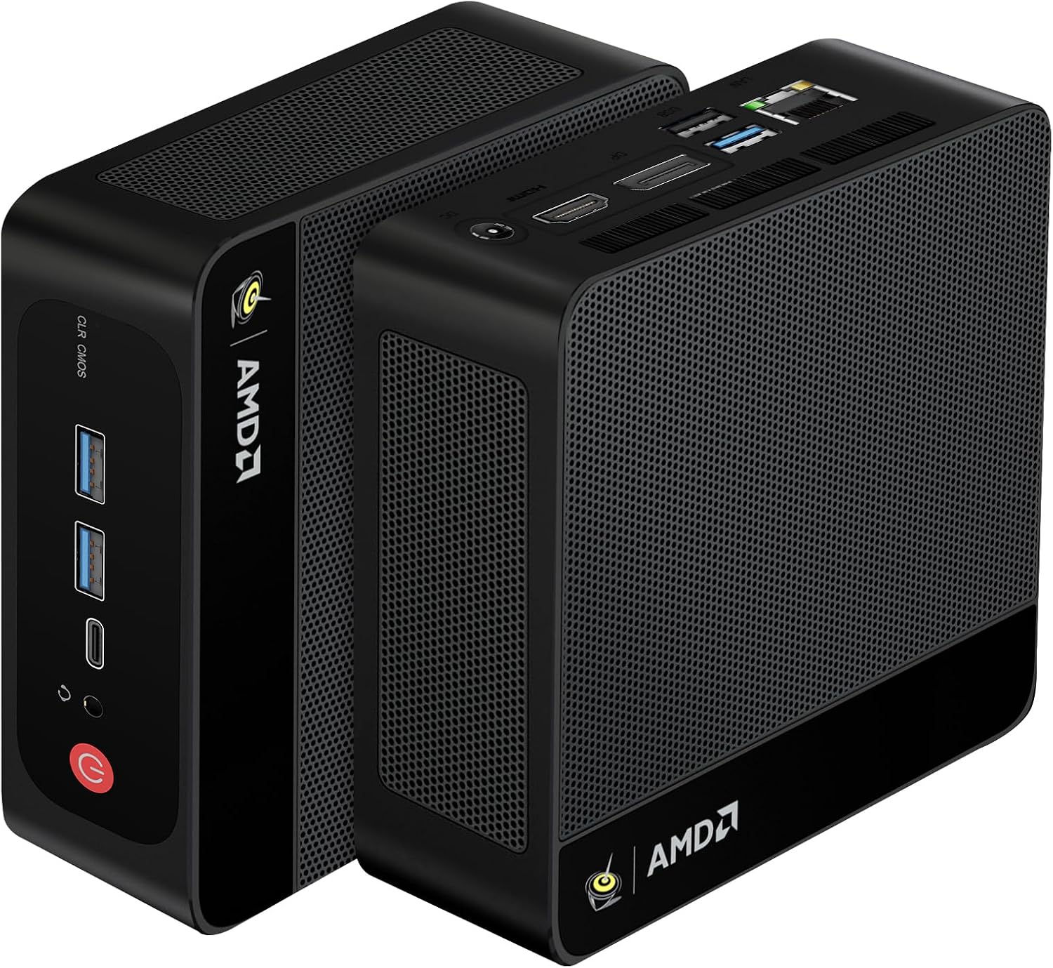 Beelink SER5 Max Mini PC, AMD Ryzen 7 6800H (up to 4.7GHz, 8C/16T), 32G LPDDR5 RAM 500GB M.2 PCIe4.0 SSD Mini Desktop Computers, Micro PC 4K Triple Display/WiFi 6/BT5.4/Win11 Pro, Office/School/Gaming