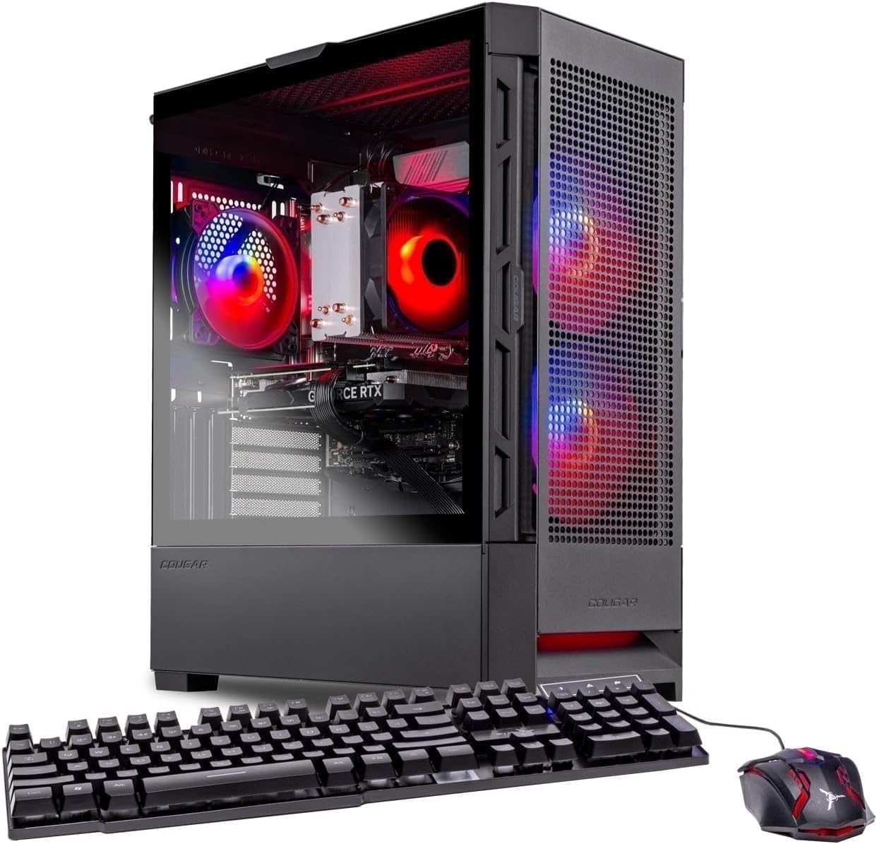 Skytech Gaming Blaze4 Mini Desktop PC, Ryzen 5 3600 3.6 GHz (4.2GHz Turbo), NVIDIA RTX 5060 Ti 8GB, 1TB Gen4 NVMe SSD, 16GB DDR4 RAM 3200, 650W Gold PSU, Wi-Fi, Win 11