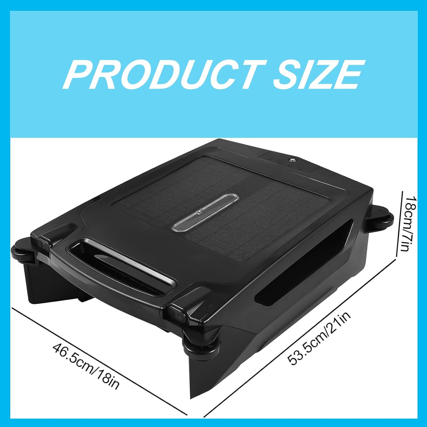 Outdoor Pool Cleaning Robot,Solar Automatic Pool Skimmer,Automatically Clean When Full Power,for Any Shape Pool Cleaning