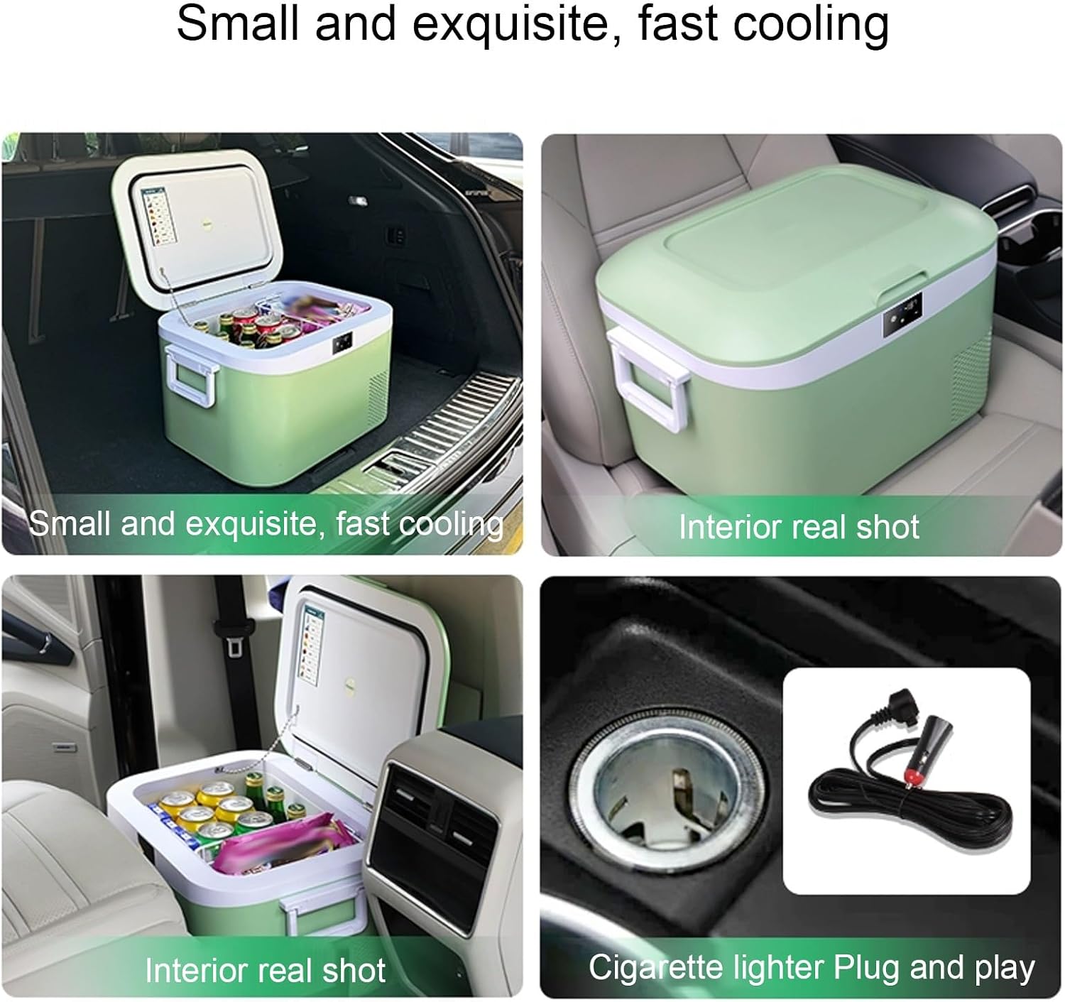 12 Volt Refrigerators, Portable Refrigerator Freezer Fridge Cooler, Car Fridge with Compressor,12V/24V DC 110～240 Volt AC