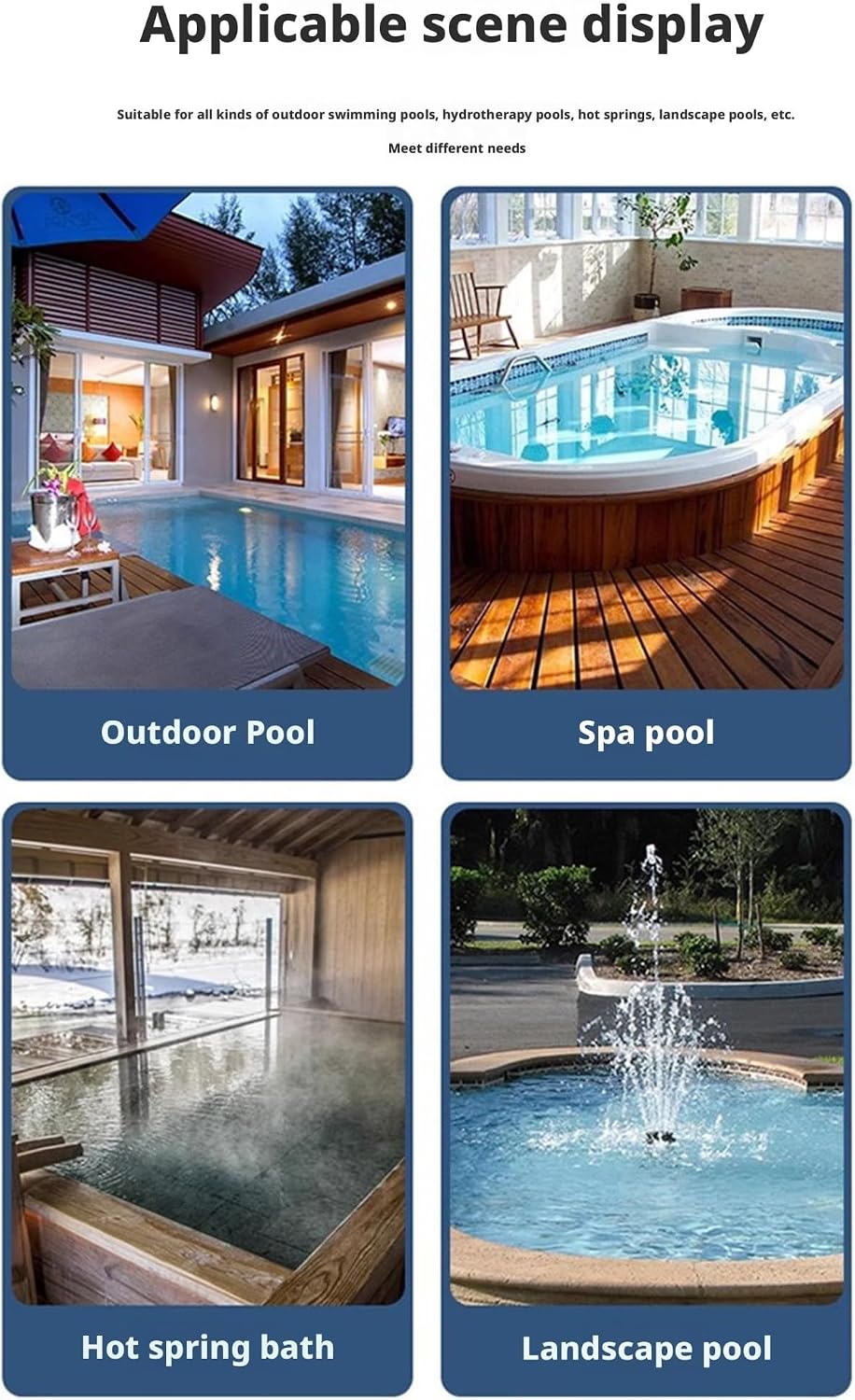 Robotic Solar Pool Skimmer Cleaner, Automatic Cordless Solar Powered Robot Cleaner with Dual Charging Modes 24/7 Cleaning for All Pools Smart Obstacle Avoidance