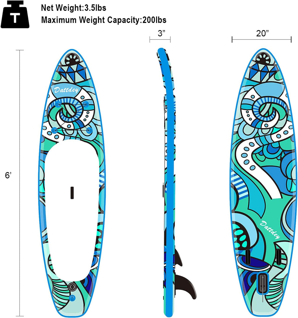 Paddle Board Inflatable Paddle Boards for Adults - inflatable paddle board 10ft×28in×4in Stand Up Paddle Board for Adults Inflatable SUP paddleboard blow up paddle board Package with All Accessories