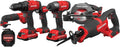 CRAFTSMAN V20 Cordless 6-Tool Power Tool Combo Kit with 2 Batteries and Charger (CMCK600D2)