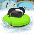 Cordless Pool Vacuum Cleaner Lasts 120 Mins,Pool Cleaning Robot Fully Automatic Pool Vacuum Cleaner with Dual-Motor, Self-Parking,Green