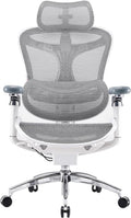 SIHOO Doro C300 Pro Ergonomic Office Chair with Ultra-Soft 6D Armrests, Dynamic Lumbar Support, Seat Depth Adjustment, Adjustable Backrest, Big and Tall Desk Chair for Home Office (Grey)