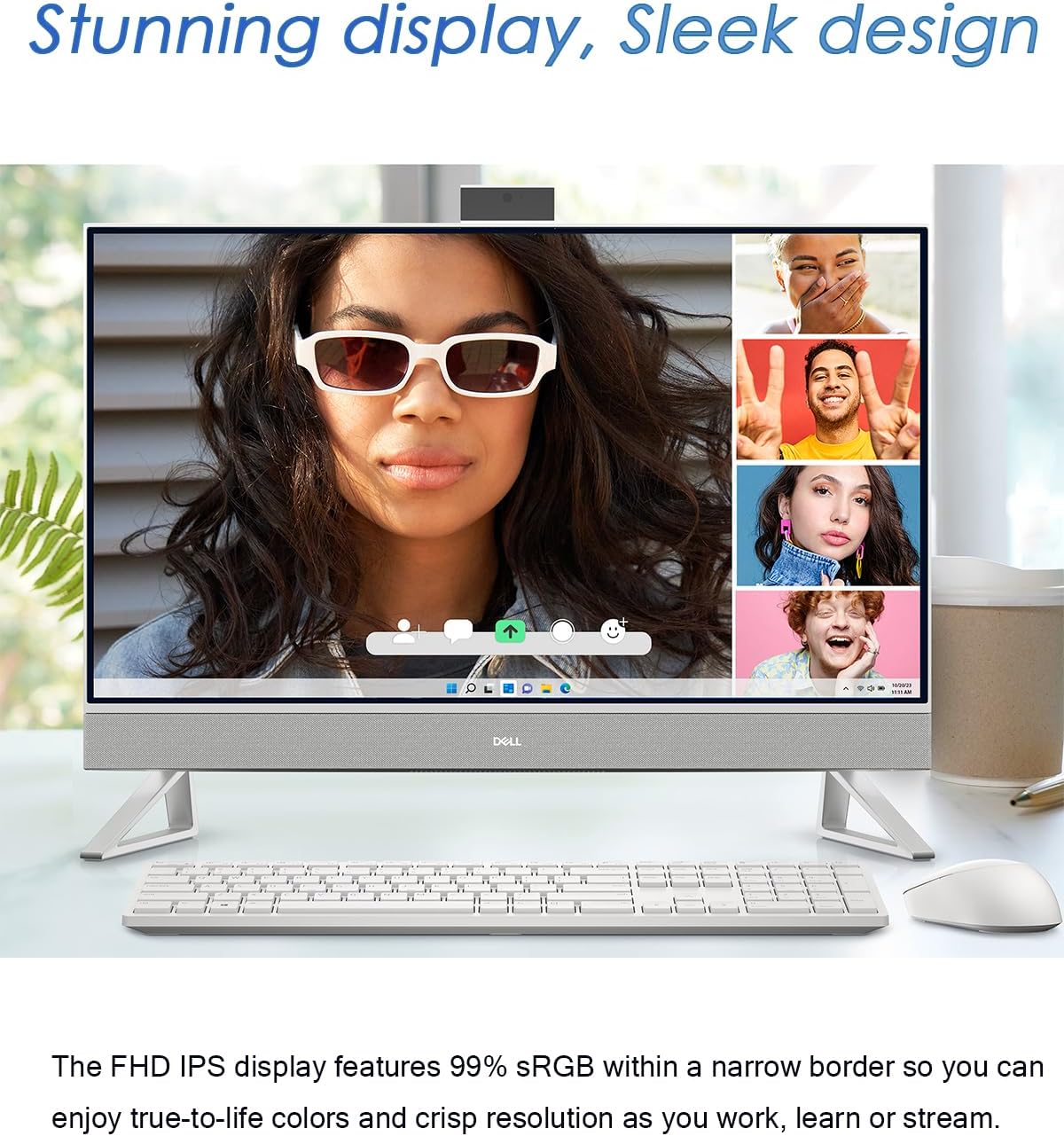 Dell Inspiron 7730 All-in-One Touchscreen Desktop • 27' FHD IPS Display • NVIDIA GeForce MX570A • Intel 10-Core 7-150U • Win 11 Pro • Wireless KB & Mouse • 64GB RAM, 2 TB SSD • w/Accessories