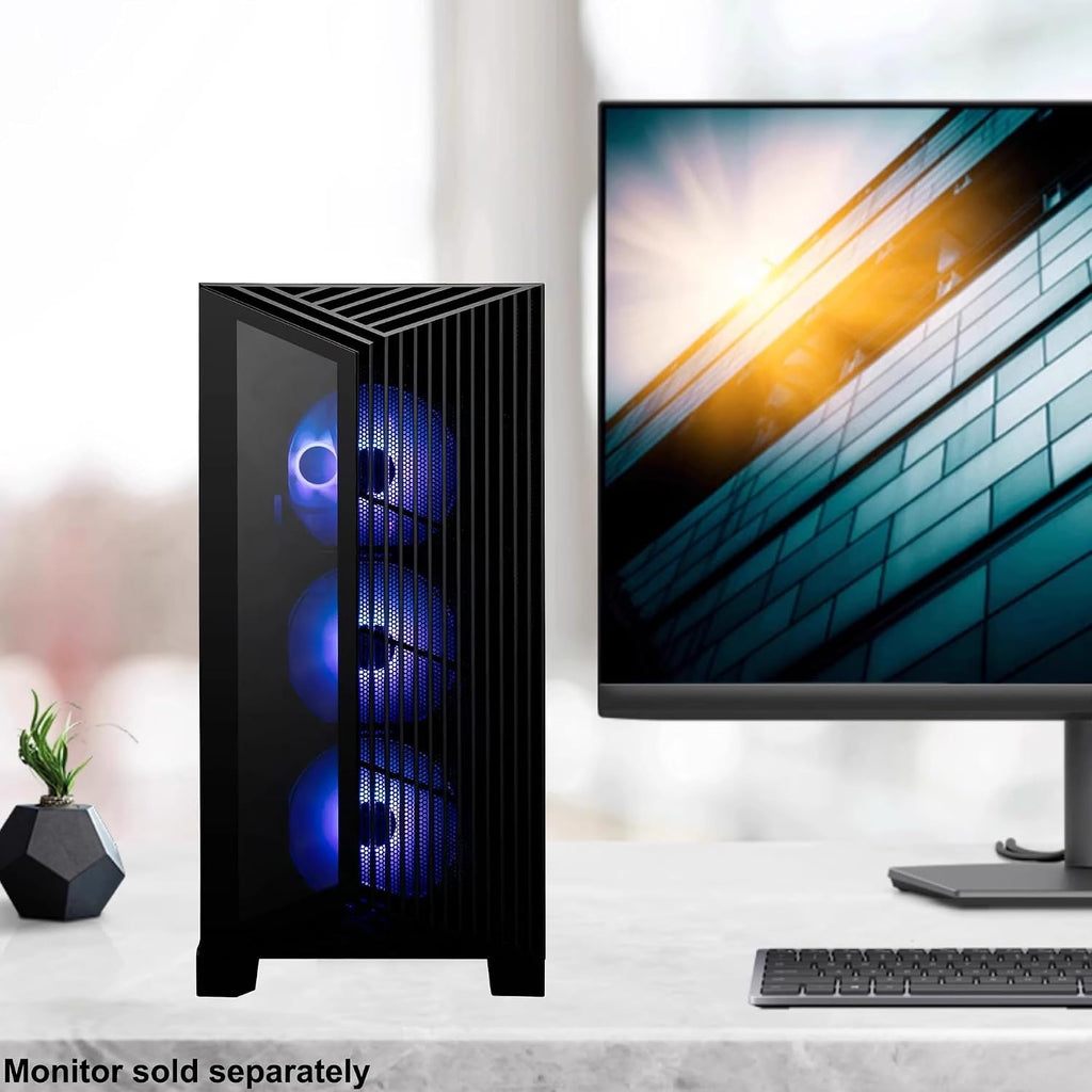 msi Aegis ZS2 Gaming Desktop AMD 12-core Zen 5 Ryzen 9 9900X 32GB RAM 2TB SSD GeForce RTX 5080 DLSS 4 360mm Liquid Cooler 850W 80+ Gold PSU Support HDD Win11 w/ICP Hub