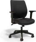 Staples Ergonomic Task Chair, Fabric, Black