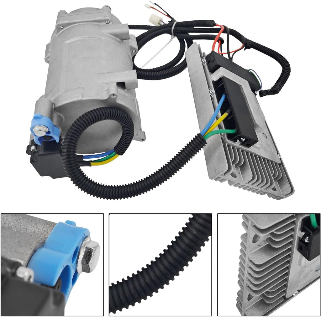 Universal AC Electric Compressor 20cc/r Air Conditioner Compressor AC.100.3851 for 12V Auto Compressor for R134a