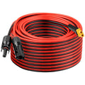 10AWG 75FT XT60 Solar Extension Cable 2 3 6 10 15 20 25 35 40 50 75 100FT XT60 Solar Extension Connector Adapter Thicker Cable Female to Male for Portable Power Station Solar Panel RC LiFePO4 Battery