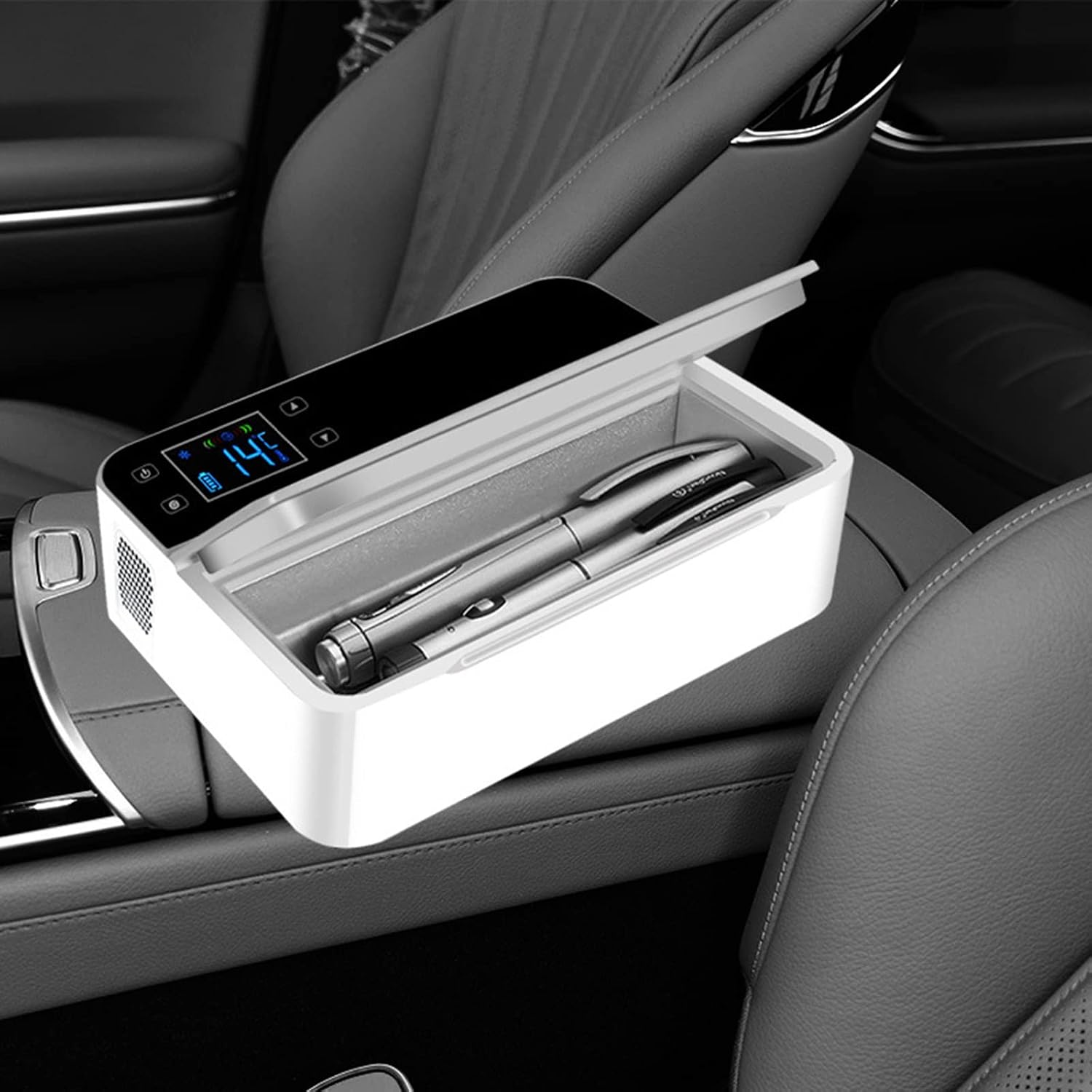 Insulin Cool Box, Medicine Refrigerator, Insulin Cool Box, Electric Mini Cool Box, Insulin Cool Bag, Electric Cool Box, Medicines for Travel/Interferon/Storage of Drugs,1cell
