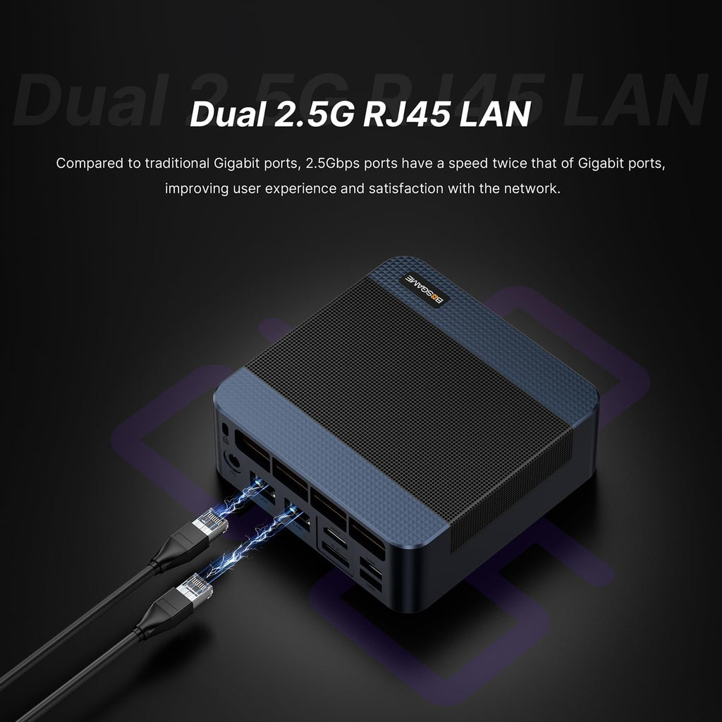 BOSGAME M4 Oculink Mini PC Ryzen 7 7840HS, 8K 60Hz USB4 Radeon 780M GPU Gaming Computers, 11 Pro-OS Desktop PC, 32GB DDR5 RAM, 1TB PCIe 4.0 NVMe 2280 SSD, Wi-Fi6, BT 5.2