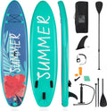 Paddle Board Inflatable 10.5'/11'x32 x6，SPORFIT Stand Up Paddle Board with Premium SUP Accessories & Backpack Extra Wide Ultra-Light Youth & Adult Standing Boat for All Skill Levels