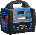 2400A Car Battery Jump Starter and Portable Power Station – Starts 8.0L Gas & 8.0L Diesel – 6-in-1 Jump Starter with Air Compressor 100 PSI Tire Inflator – 400 Watt Inverter AC/DC/USB Outlets