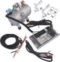 12V DC Universal Electric Air Conditioning Compressor Kit with External Control Panel Core and Long Power Cord Replacement for RVs, Campers, Trucks & Buses AKWH