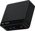 Beelink SER5 MAX Mini PC, AMD Ryzen 7 7735HS(up to 4.75 GHz, 8C/16T), Micro PC 24GB LPDDR5 500GB PCIe4.0 SSD, Mini Desktop Computer 4K Triple Screen Display WiFi6/BT5.2/WOL/W-11 Pro/2.5Gbps LAN