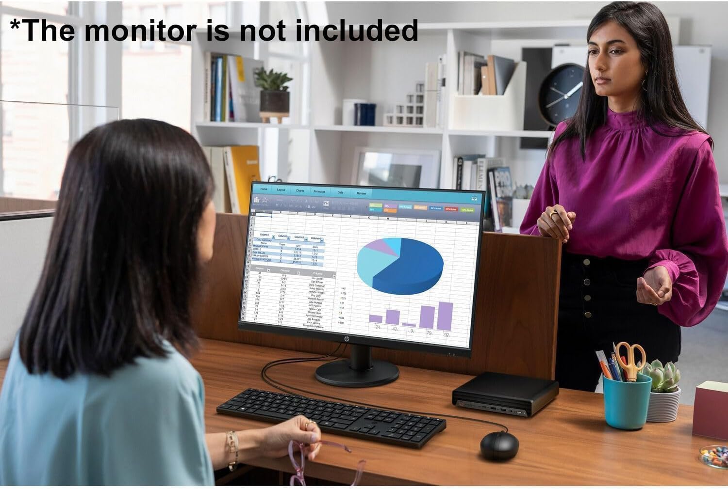 HP Elite Mini 800 G9 Business Desktop PC (Intel 6-Core i5-12500T (> i7-11800H), 32GB DDR5 RAM, 1TB SSD, UHD Graphics 770), MFF, 2X DP Ports, HDMI, Max to 3 Displays, USB-C, RJ-45, Wi-Fi 6E, Win 11 Pro