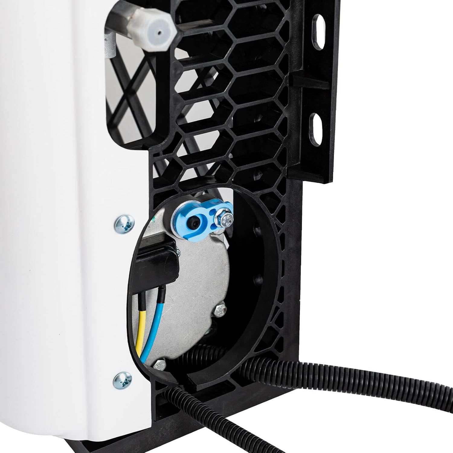 CNCEST 12V DC Air Conditioner 12000BTU, Universal Split AC Kit for Truck Cab RV Caravan Semi Trailer Forklift Excavator Van, Portable Electric Cooling AC Unit for Vehicle Cab (White 12V)