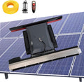 Dual Mode Solar Panel Cleaning Robot(Wet & Dry) | Self-Adjusting 130cm Brush | Smart Edge Dectection | Includes 100m Hose, Water Pumb & Remote
