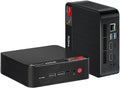 Beelink SER5 MAX Mini Pc,AMD Ryzen 7 7735HS(up to 4.75GHz,8C/16T),Mini Computer with 24GB LPDDR5/500GB M.2 PCle4.0x4 SSD,Support Triple Display/2.5G LAN/WiFi 6/BT5.4