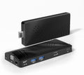 Mini PC Stick Fanless Win 10, Micro Computer Stick Pentium N4200 4GB 64GB eMMC (1.1 GHz), Small PC, USB3.0 X 2 Gigabit Ethernet 4K 60Hz, WiFi BT 5.0 HDMI 2.0 for Business Industrial IOT Media, Office