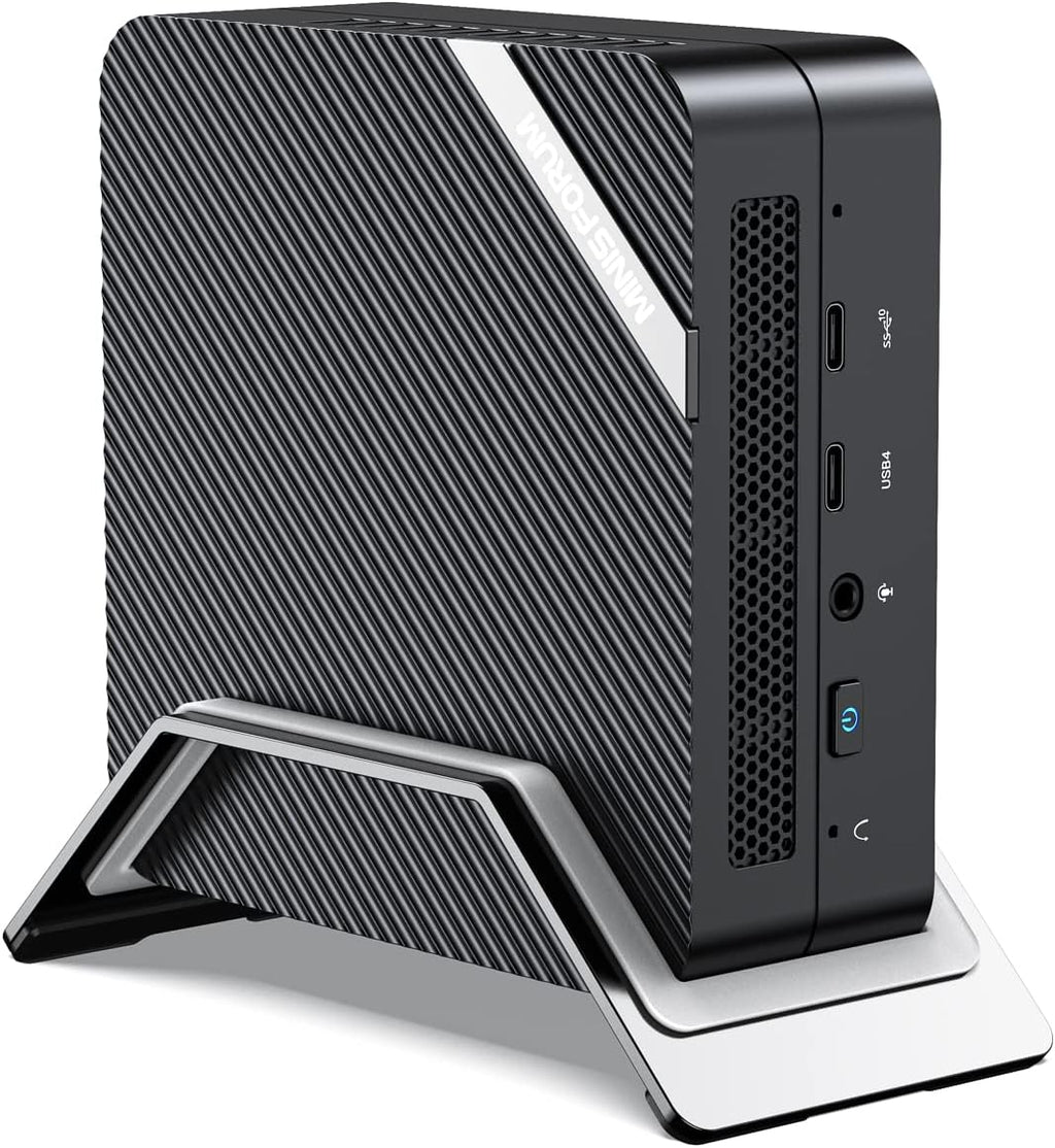 MINISFORUM Venus Series UM773 Lite Mini PC AMD Ryzen 7 7735HS Micro PC, DDR5 32G RAM + 1T PCIe SSD, 2X HDMI(4K), 1x USB4(8K) Triple Outputs, AMD Radeon 680M Graphics Small Form Factor